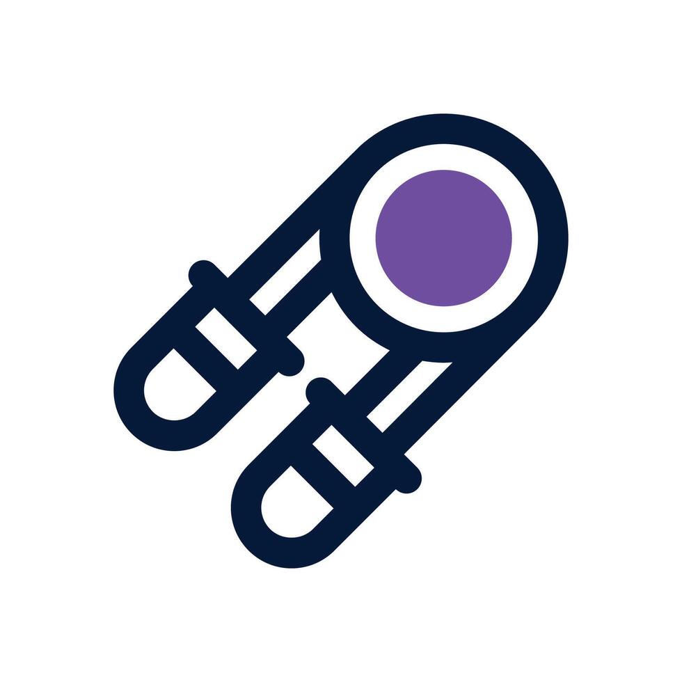 hand grip dual tone icon. Sleek and modern icon for websites, mobile apps, marketing materials, and corporate design. Fully scalable and ready to use. vector