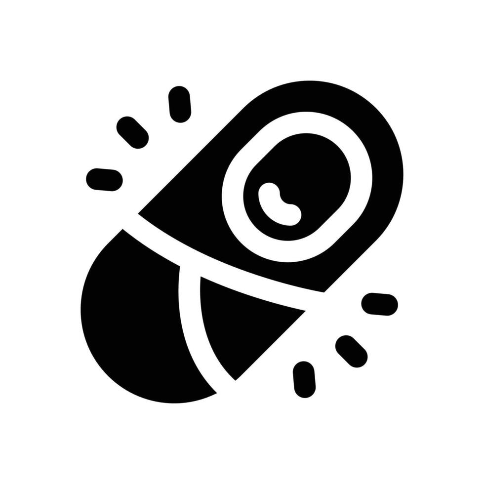 newborn glyph icon. Strong and solid icon for websites, mobile interfaces, presentations, and visual branding. High quality and easy to edit. vector