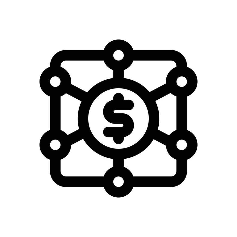 passive income line icon. Clean and minimalist icon for websites, mobile apps, presentations, and logos. Fully scalable and customizable for any project. vector