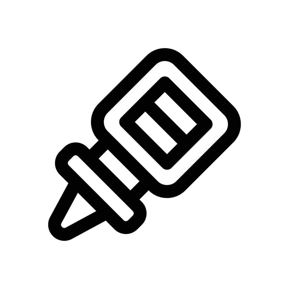 glue line icon. Clean and minimalist icon for websites, mobile apps, presentations, and logos. Fully scalable and customizable for any project. vector