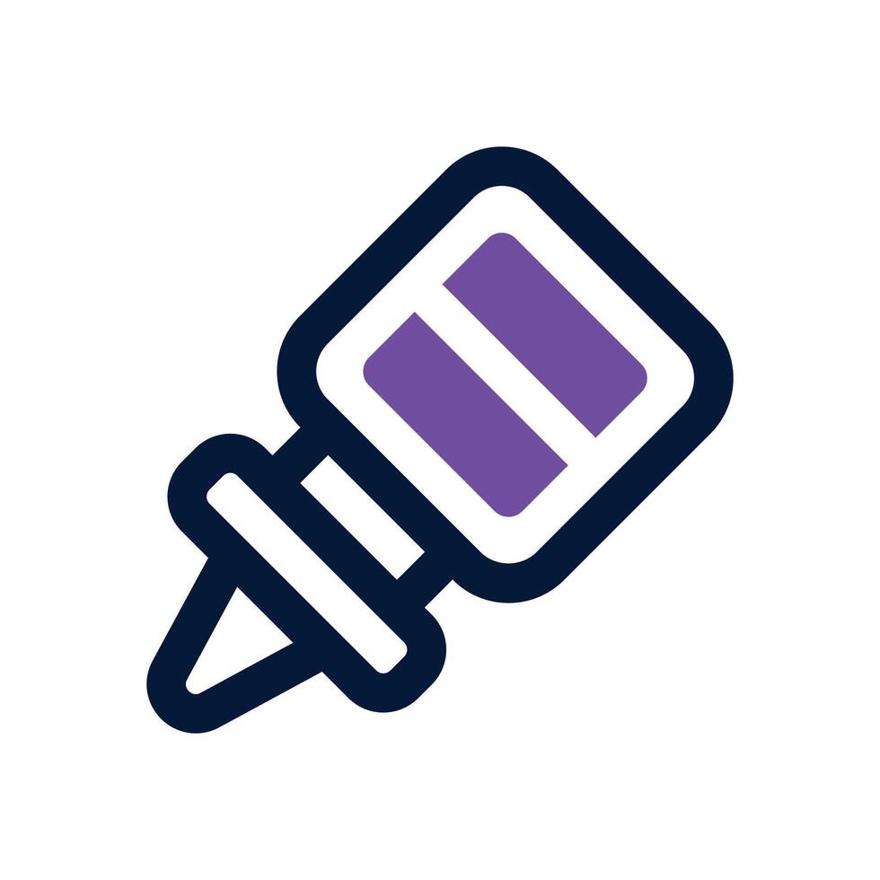 glue dual tone icon. Sleek and modern icon for websites, mobile apps, marketing materials, and corporate design. Fully scalable and ready to use. vector