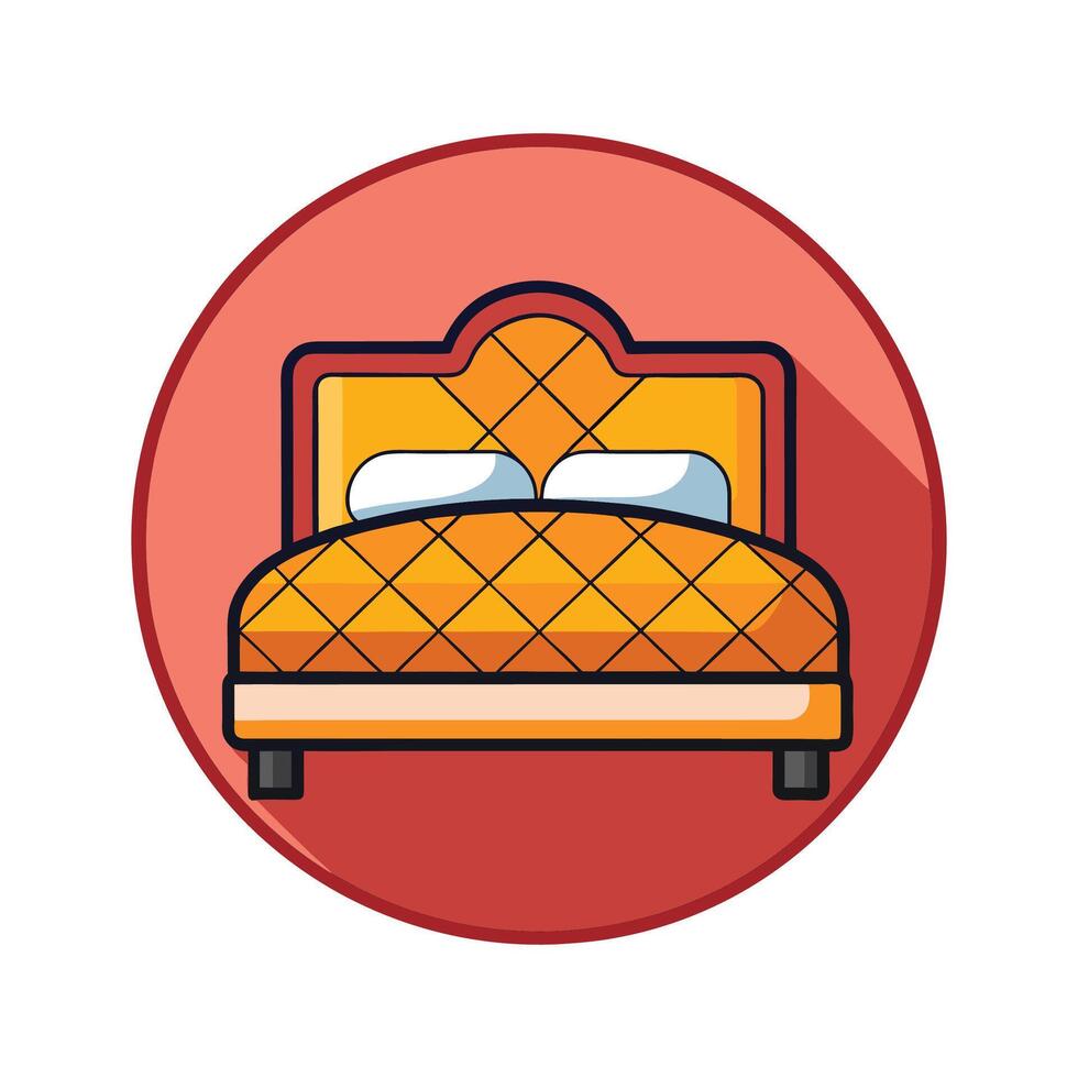 Elegant Ultra Cozy Quilted Comforter Design vector