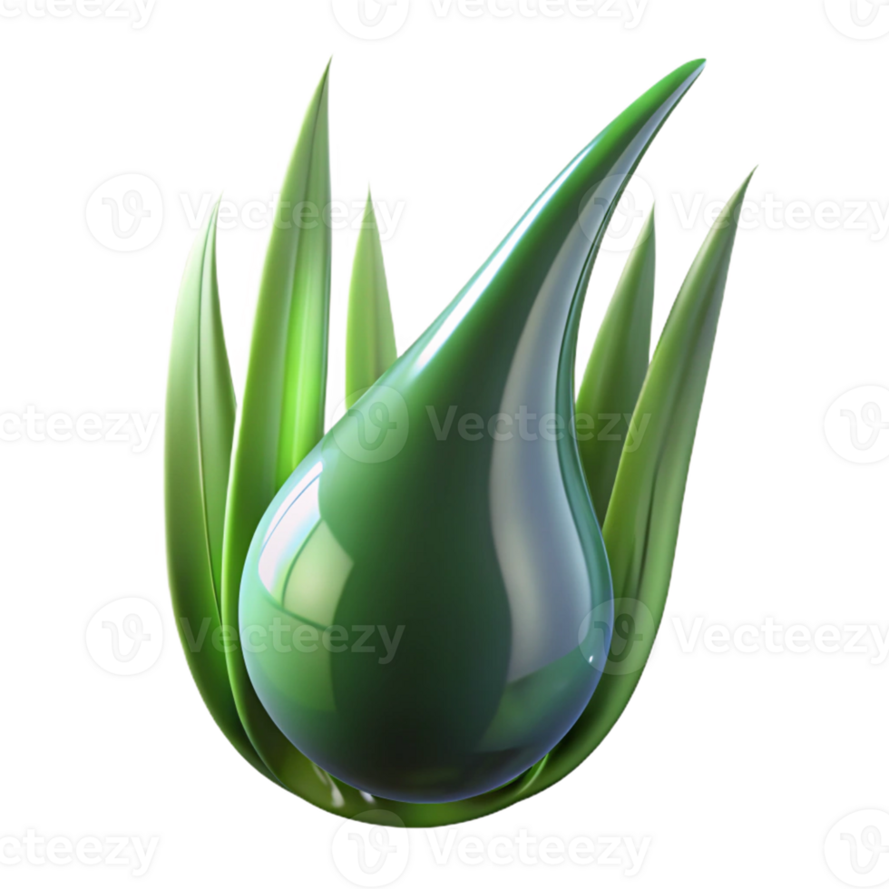 beautiful contemporary A close-up of a dewdrop on a blade of grass, macro photography, reflective surface high quality png