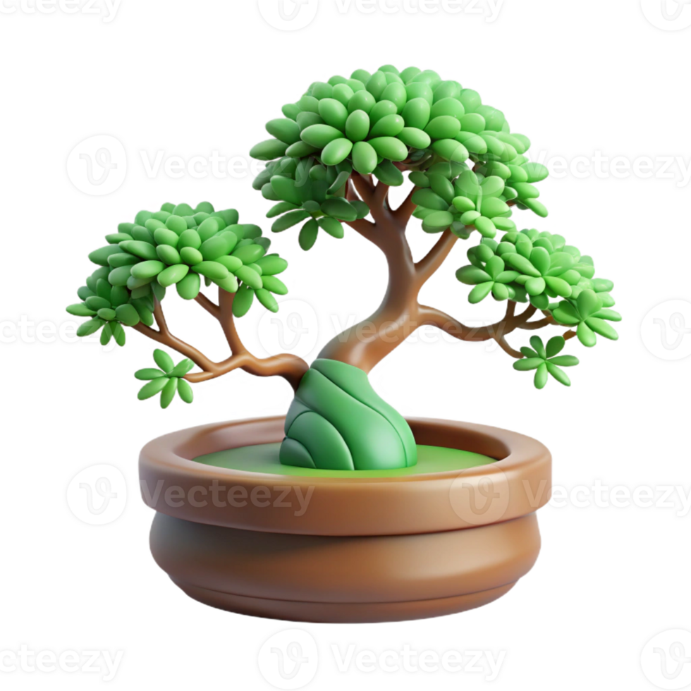 dramatic traditional A bonsai tree, miniature, intricate detail high resolution png