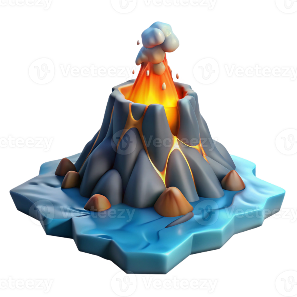 stunning artistic An underwater volcanic vent spewing out hot, mineral-rich water, creating a surreal, otherworldly landscape original png