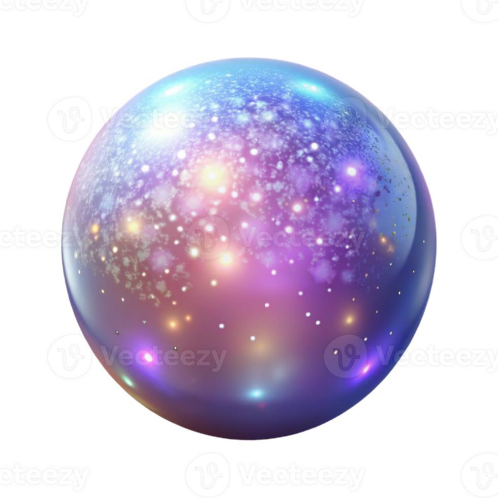 serene contemporary A field of shimmering, iridescent particles, illuminated by a bright, sparkling light, with a magical, ethereal style high quality png