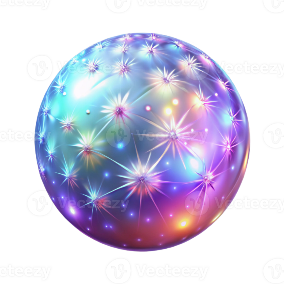 vibrant modern A field of shimmering, iridescent particles, illuminated by a bright, sparkling light, with a magical, ethereal style genuine png
