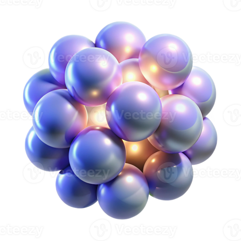 stunning vintage A cluster of luminous orbs, pulsating with energy, with a mystical, ethereal aesthetic and soft, diffused lighting professional png
