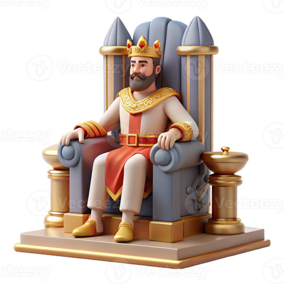 dramatic creative A Lydian king seated on a throne, opulent surroundings, soft lighting, realistic style, professional png