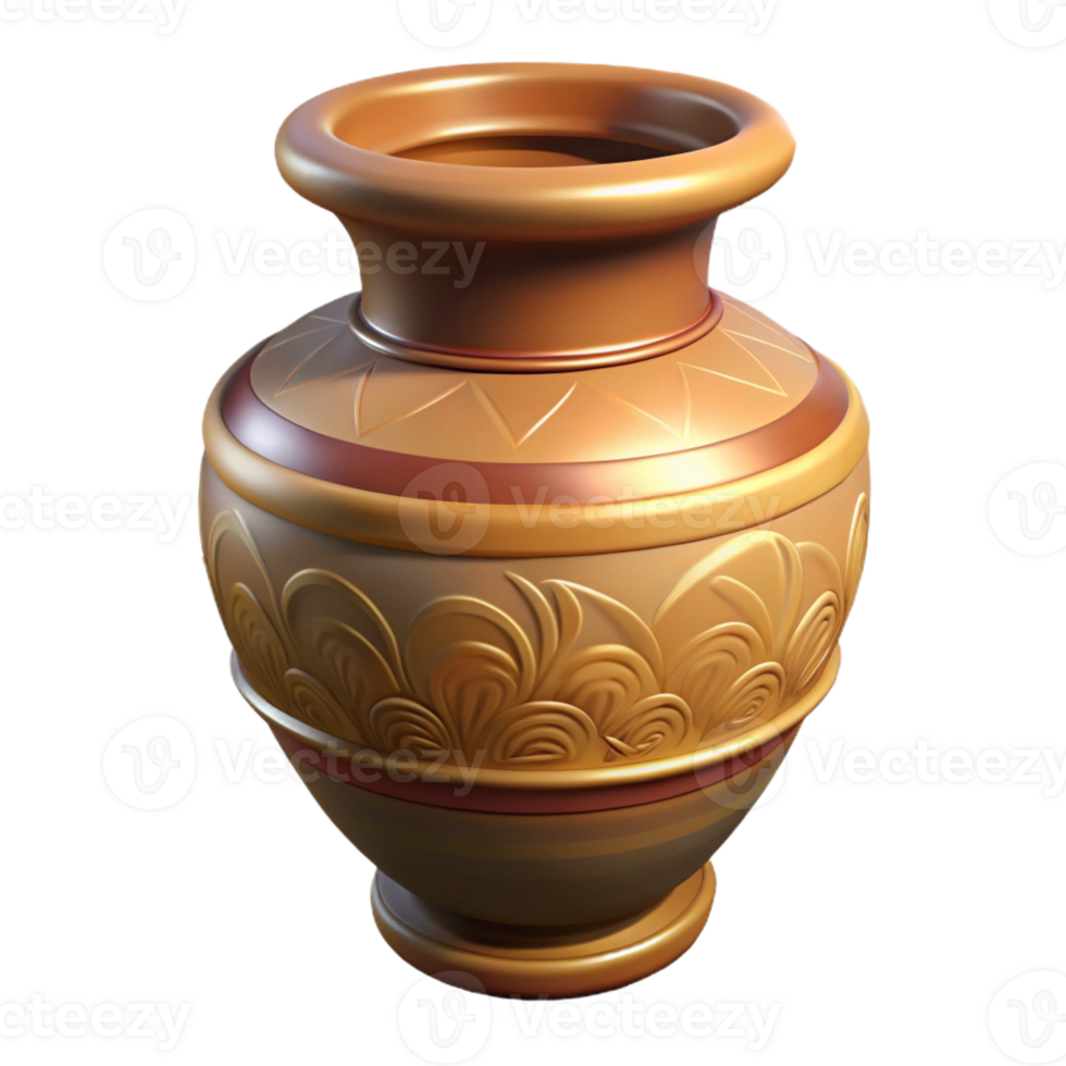 beautiful abstract A close-up of an ancient Boeotian vase, intricate painting, soft lighting, realistic style, high resolution png