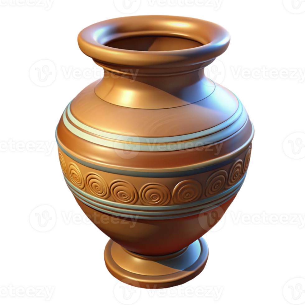 extraordinary artistic A close-up of an ancient Boeotian vase, intricate painting, soft lighting, realistic style, 4K png