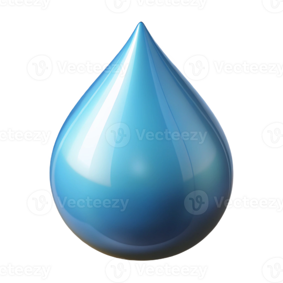 impressive creative A single drop of water, perfectly spherical, reflecting a gradient background, studio lighting, minimalist macro photography premium png