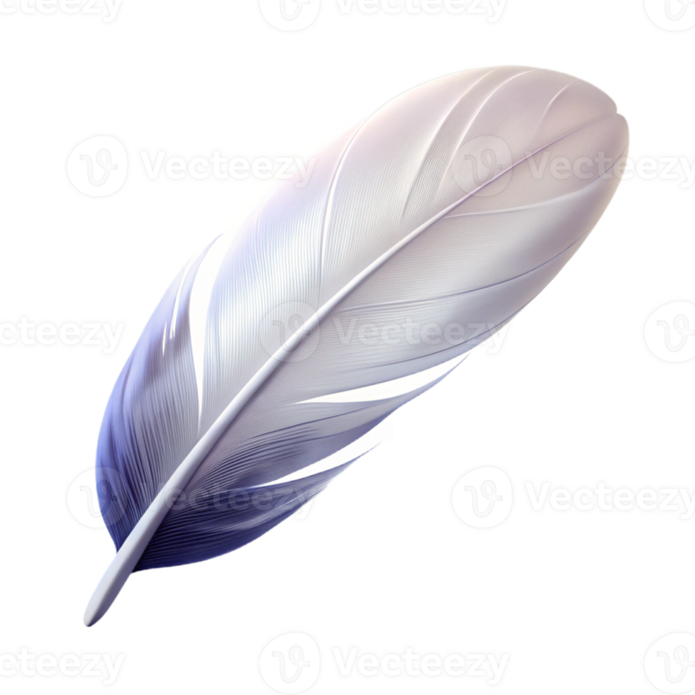 extraordinary vintage A floating feather, white and delicate, soft ambient light, gentle motion blur, minimalist ethereal style professional png
