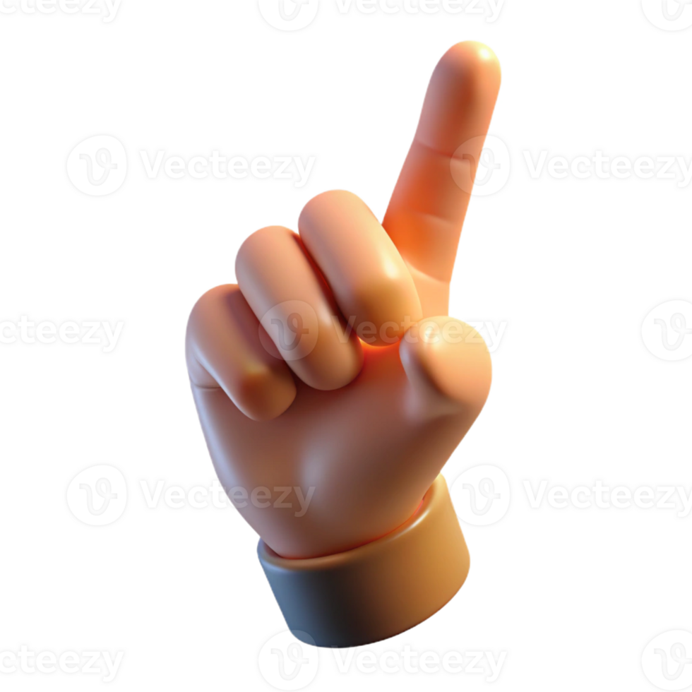 serene abstract A human finger pointing upwards, realistic rendering, dramatic spotlight from above, minimalist gesture study professional png