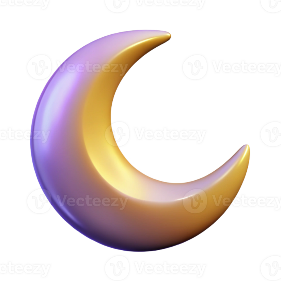serene artistic A crescent moon, highly detailed surface, dark, starry background, minimalist celestial theme original png