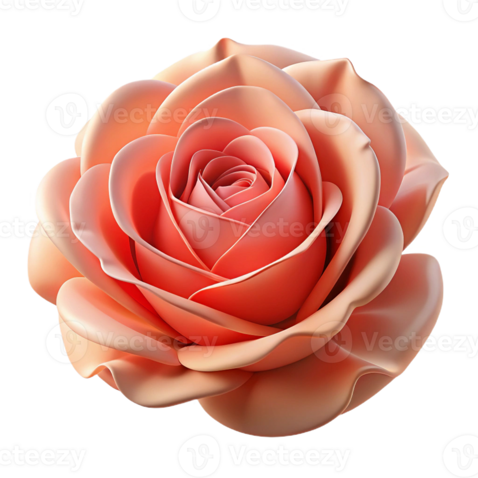 extraordinary abstract A close-up of a blooming rose, its petals unfurling, illuminated by soft, warm light. Still life photography style exclusive png