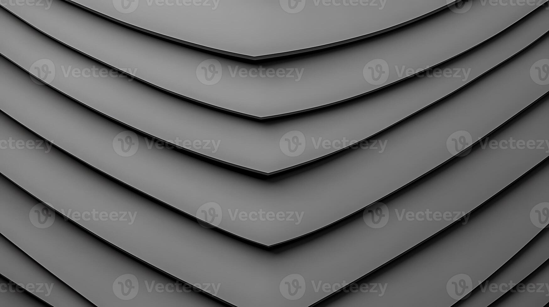 Abstract gray layered texture with smooth curves, ideal for backgrounds or design projects photo