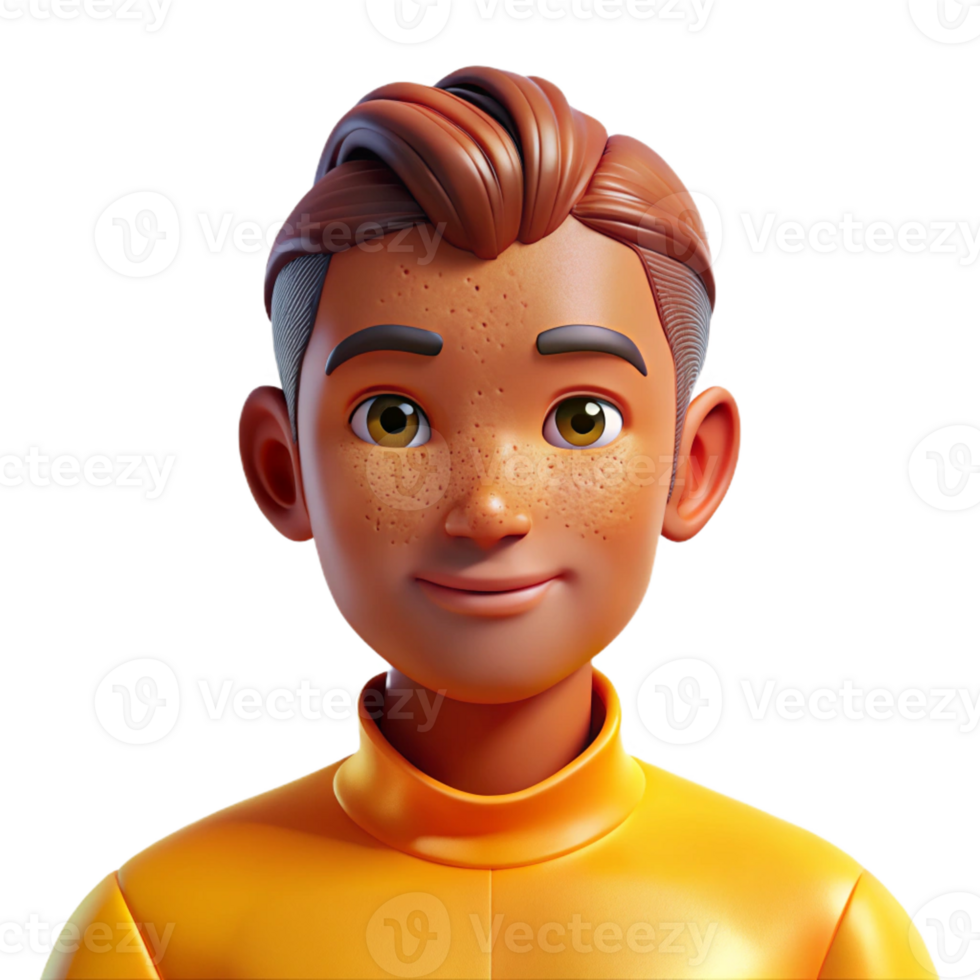 beautiful modern Portrait of a person with vitiligo, wearing vibrant clothing, lit by warm, golden hour light, in a photorealistic style authentic png