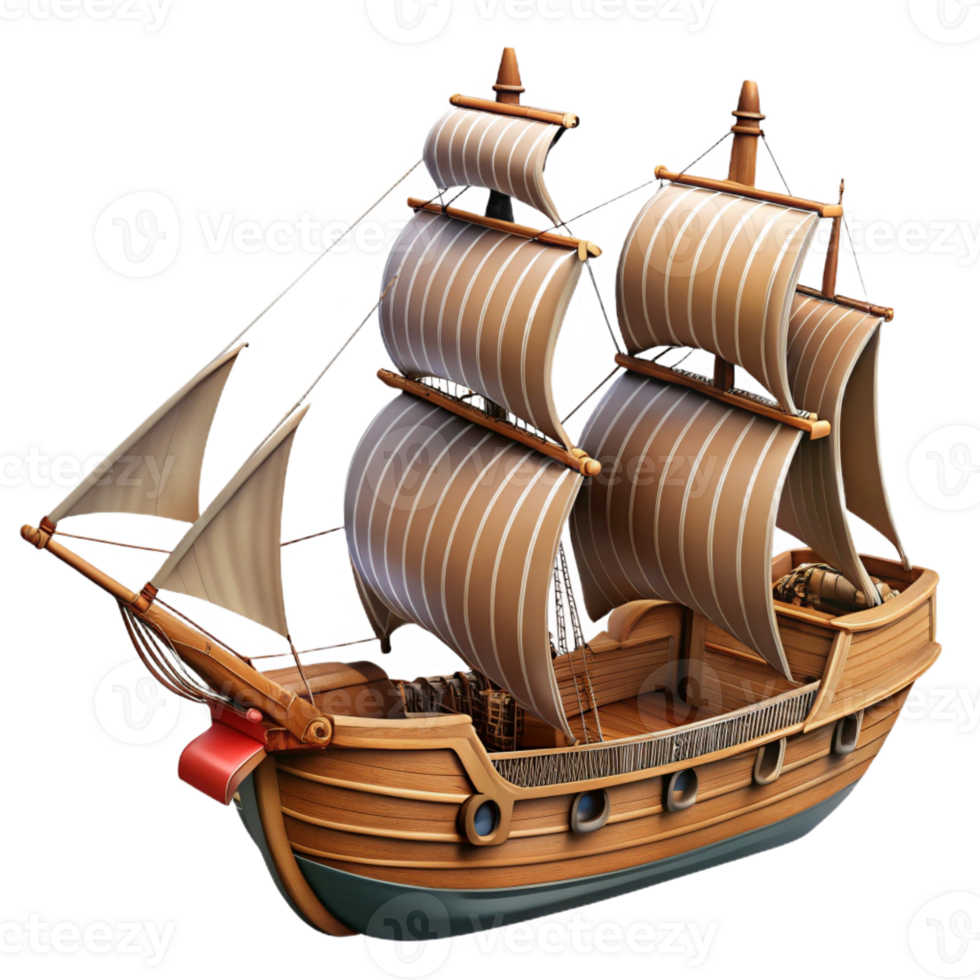 vibrant rustic A woodcut print of a vintage sailing ship, bold lines and textures, high contrast lighting, expressionist style 4K png