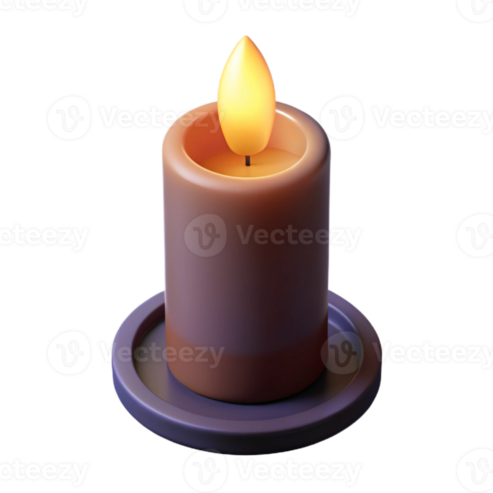 serene rustic A single, flickering candle illuminating a dark and cramped room, claustrophobic and unsettling, warm candlelight original png
