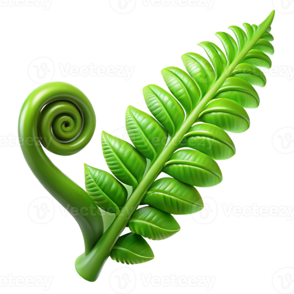 stunning rustic A lush, green fern unfurling in a beam of dappled sunlight, macro photography, soft focus professional png