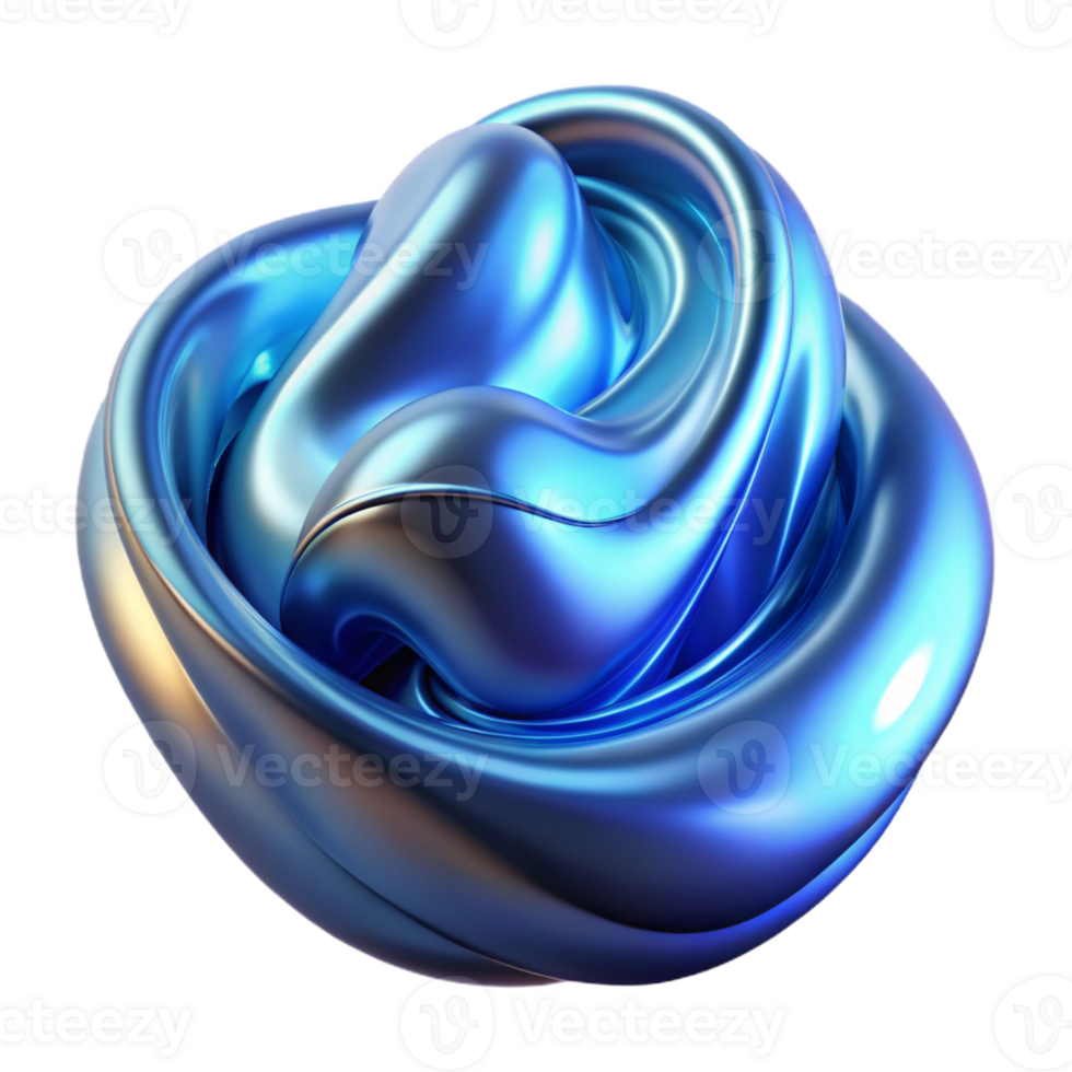 dramatic modern A flowing, liquid mercury form, reflecting distorted images of fractal patterns, lit by a cool, blue light, in a Surrealist style original png