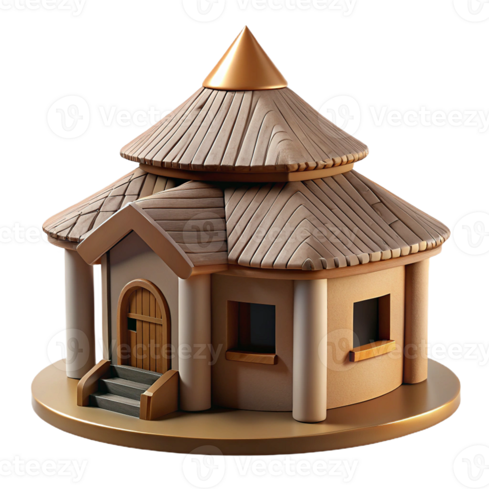 serene minimalist Vernacular architecture, traditional building techniques using local materials, rustic aesthetic, photographic style 4K png