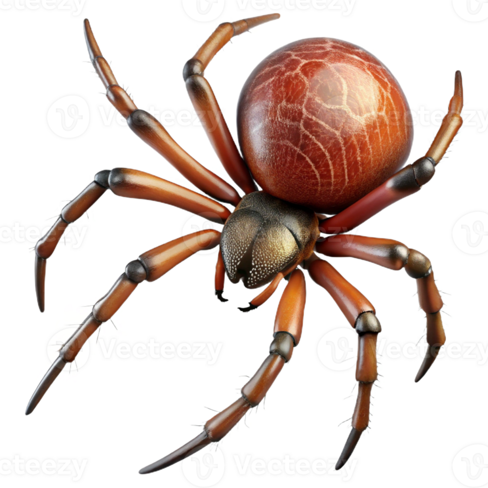 stunning classic A close-up of a spider spinning its web, intricate and delicate, macro photography style high quality png