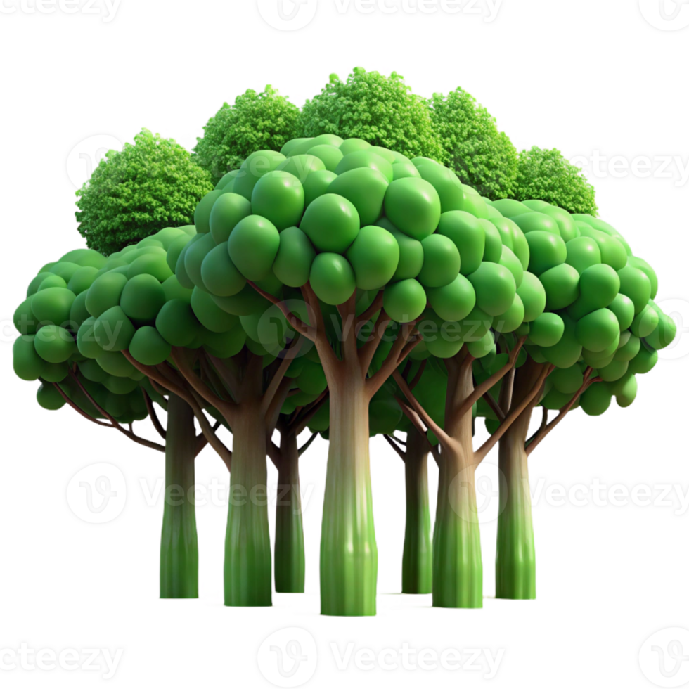 beautiful rustic A lush green forest canopy seen from below, dappled sunlight, realistic rendering authentic png