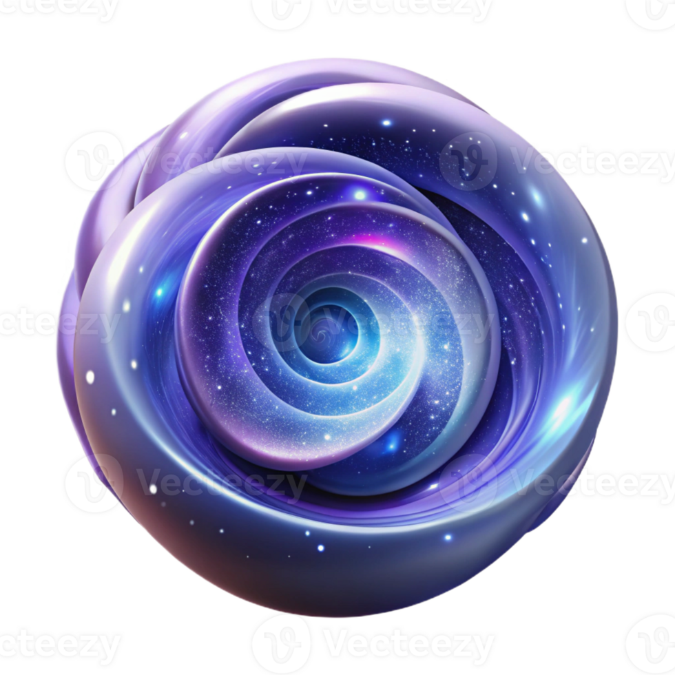 extraordinary modern A swirling vortex of stardust and nebulae, with a cosmic, ethereal glow, space art style exclusive png