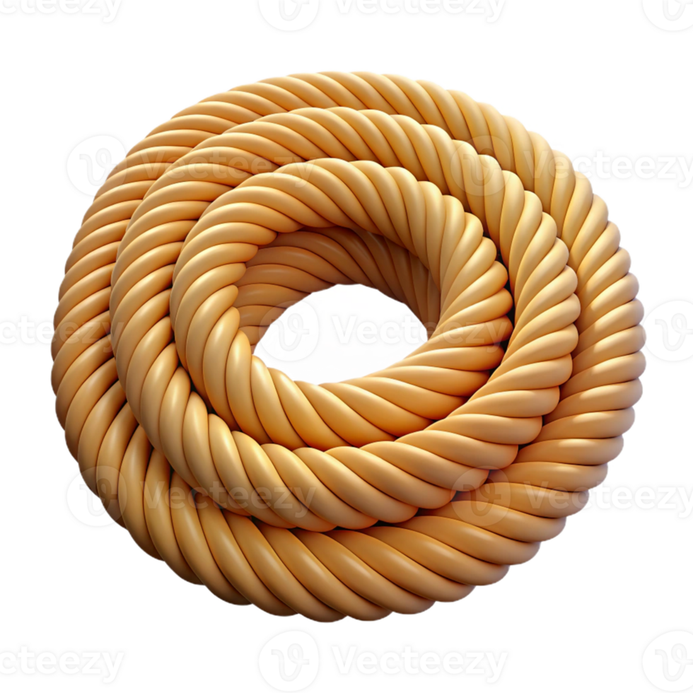 magnificent vintage A single, coiled rope, textured surface, bright studio lighting, minimalist nautical theme authentic png
