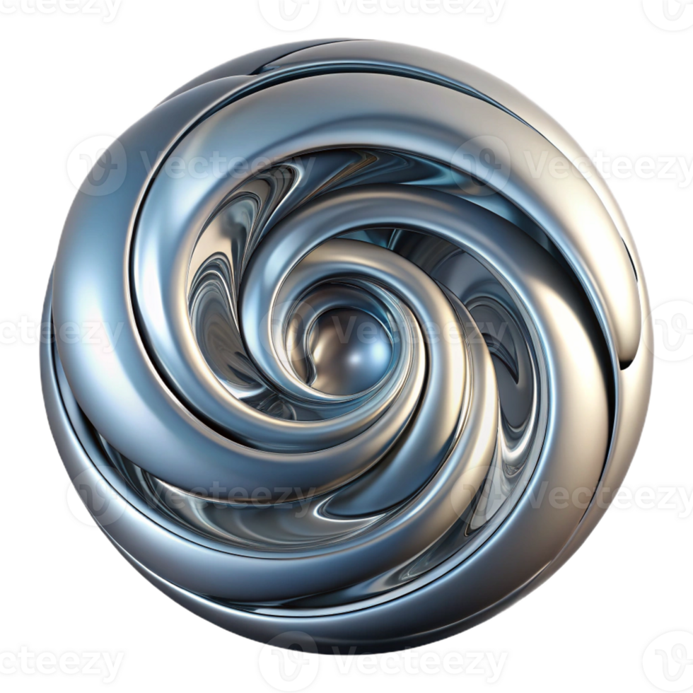 serene traditional A dynamic, swirling vortex of liquid metal, reflecting distorted images of the surrounding environment, in a surrealist style professional png