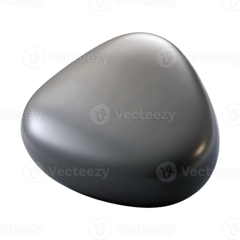 serene classic A single polished river stone, smooth surface, natural light, minimalist photography style high resolution png