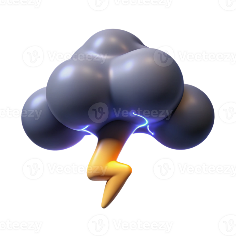 magnificent creative A lightning strike illuminating a stormy sky, dramatic and powerful, photorealistic style 4K png