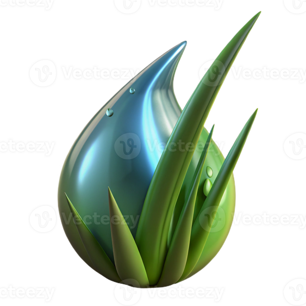 dramatic creative A close-up of a dewdrop on a blade of grass, macro photography, natural lighting high resolution png