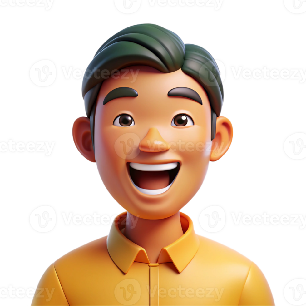 wonderful creative Portrait of a person with a joyful expression and radiant smile, illuminated by bright, natural sunlight, in a celebratory style exclusive png