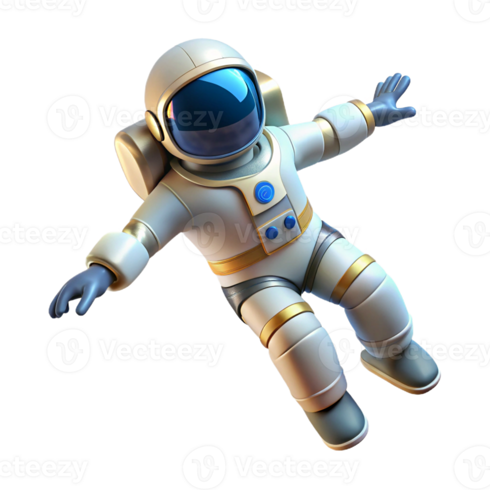 vibrant vintage A futuristic spacesuit floating in zero gravity, sleek and modern design, astronaut theme original png