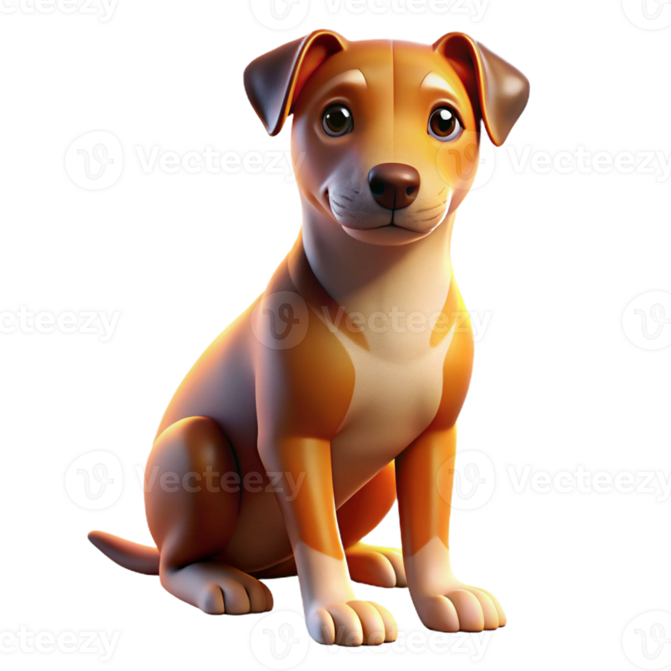 vibrant rustic A loyal dog sitting patiently, illuminated by warm studio lighting, in a portrait photography style exclusive png