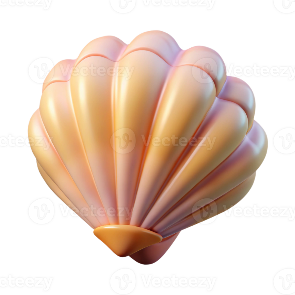 impressive abstract A single seashell on the beach, soft pastel colors, warm sunlight, beach photography style genuine png