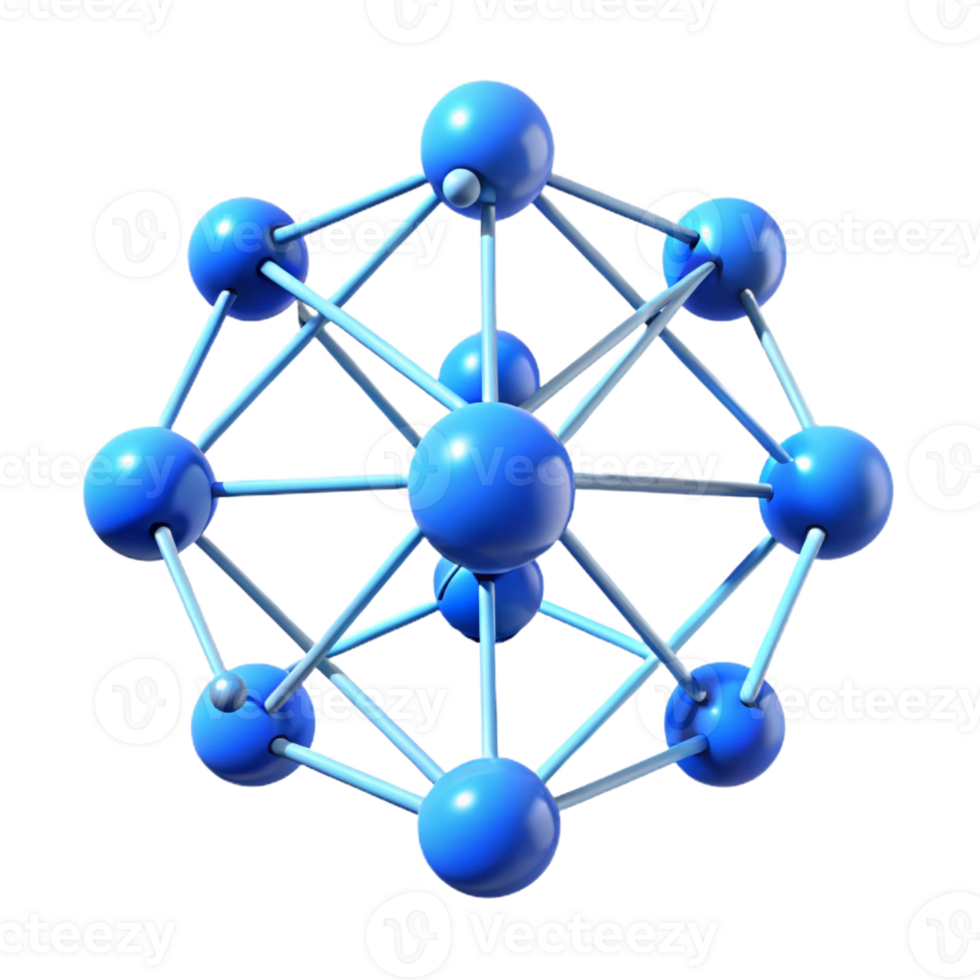 stunning artistic A network of interconnected lines and nodes, pulsating with energy, in a cool, electric blue color scheme, in a minimalist, data visualization style high resolution png