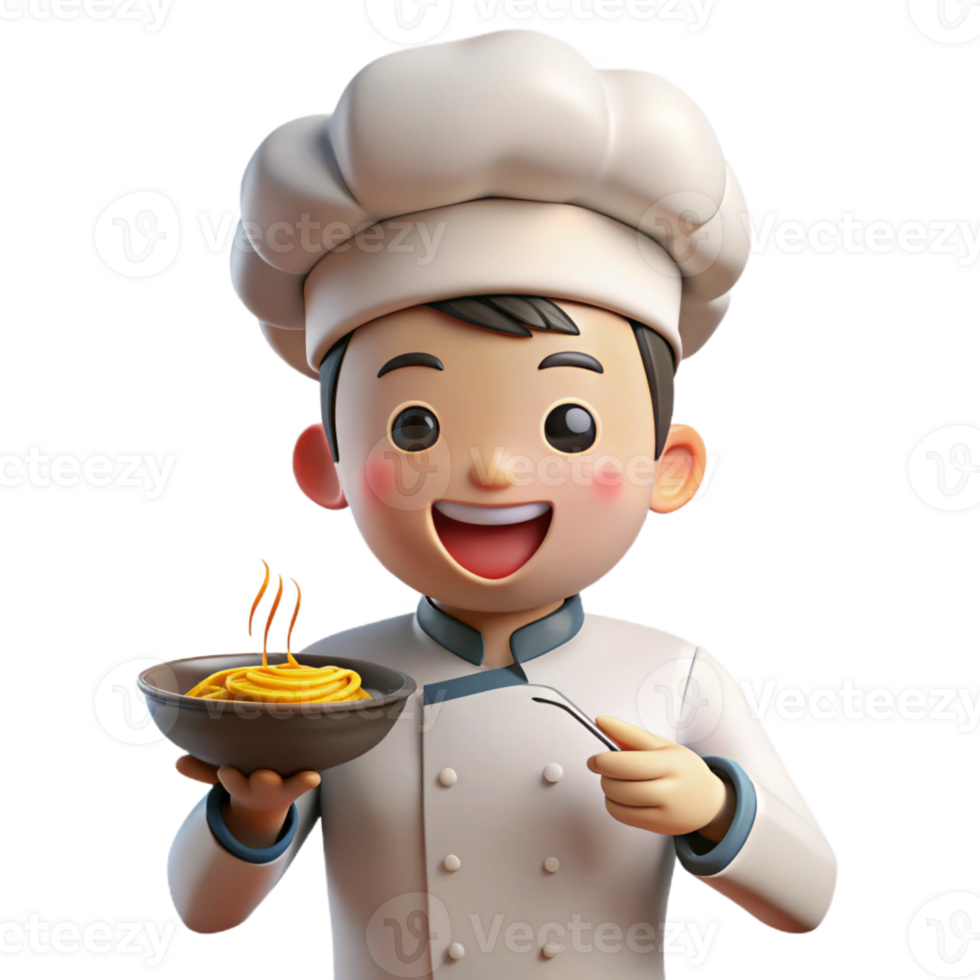 beautiful classic A cheerful anime chef with a bright smile, holding a plate of steaming ramen, warm, inviting lighting, in the style of a slice-of-life anime detailed png