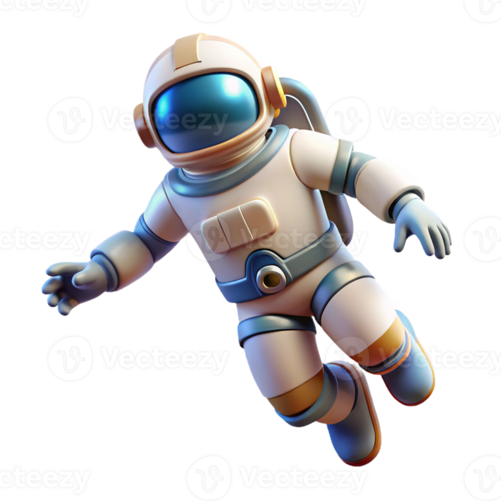 beautiful vintage A futuristic spacesuit floating in zero gravity, sleek and modern design, astronaut theme professional png