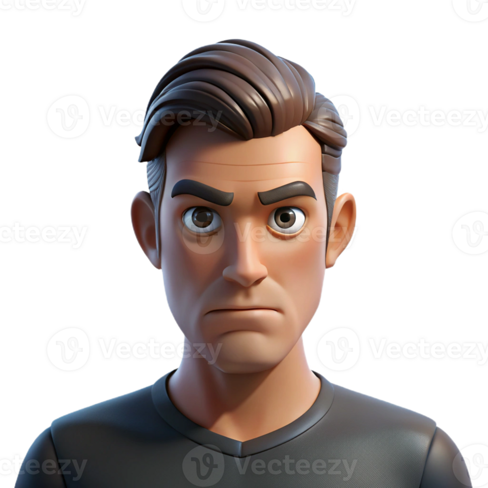 dramatic rustic Portrait of a man with a stern expression and a strong jawline, illuminated by a harsh, directional light, in a gritty, realistic style original png