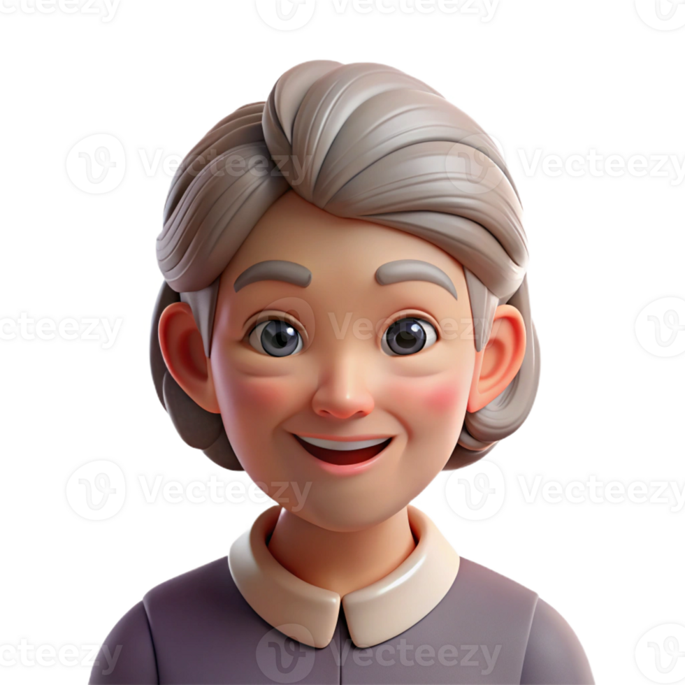 dramatic rustic Portrait of an elderly woman with a wise, knowing smile, wrinkles etched on her face, lit by warm, natural light, in a classic portrait style 4K png