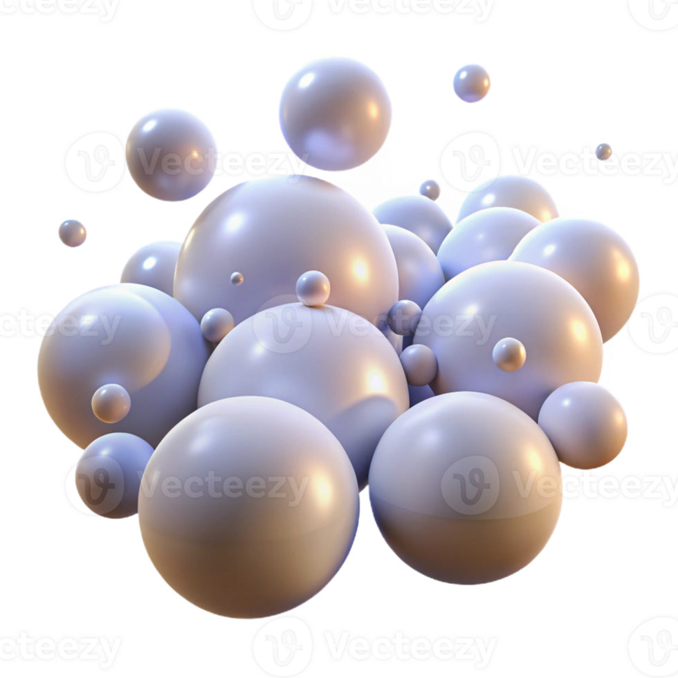 beautiful creative A field of softly glowing orbs, varying in size and intensity, creating a sense of depth and movement, in a dreamlike, ethereal style professional png