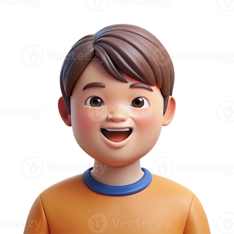 beautiful minimalist Portrait of a person with Down syndrome, capturing their warm smile and expressive eyes, lit by natural, warm light, in a candid, photographic style premium png