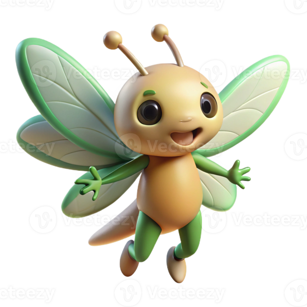 dramatic traditional A mischievous sprite with dragonfly wings, flitting through a sunlit glade. Impressionist style, soft lighting genuine png
