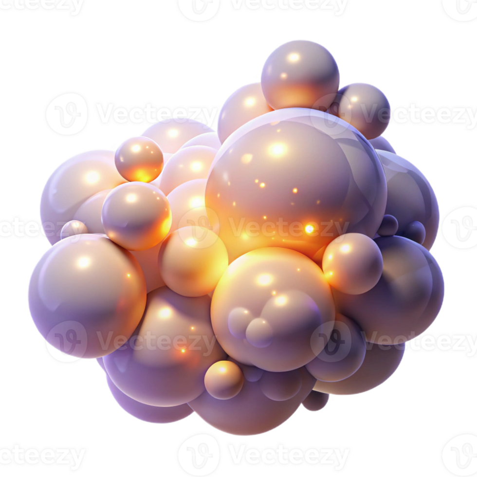 extraordinary rustic A field of floating, translucent bubbles, filled with swirling smoke and light, illuminated by a warm, ethereal glow, in a mystical, dreamlike style exclusive png