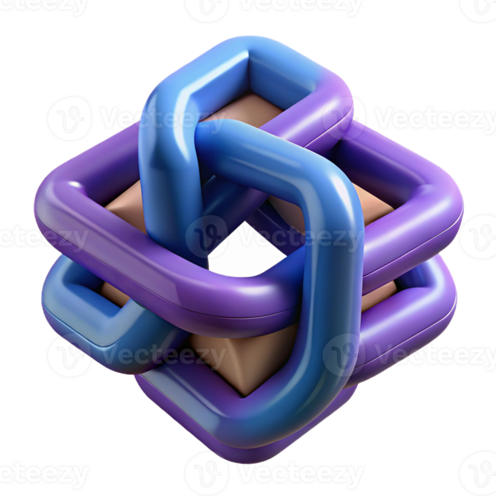 beautiful traditional Interlocking geometric shapes forming a complex, three-dimensional structure, with sharp edges and contrasting colors professional png