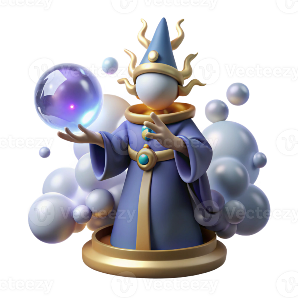 beautiful rustic A wise oracle gazing into a crystal ball, surrounded by swirling mist and runes, in a mystical, fantasy style professional png